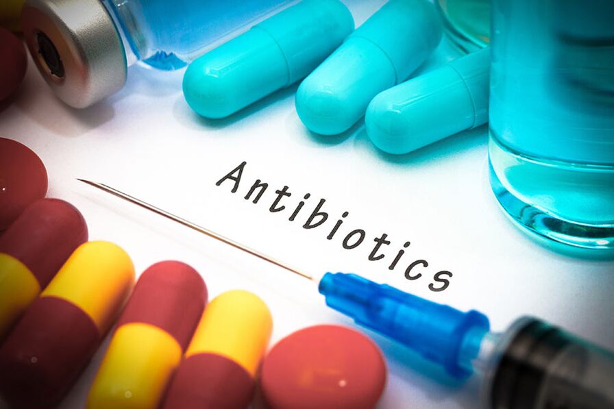 antibiotics para sa paggamot ng prostatitis